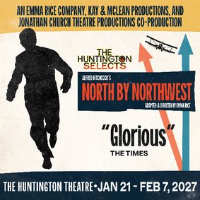 Alfred Hitchcock's North by Northwest show poster