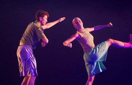 Dancing on the Edge Festival show poster