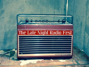 The Late Night Radio Fest show poster