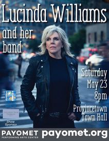 Lucinda Williams and her band