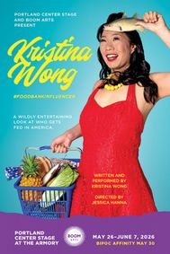 Kristina Wong #FoodBankInfluencer show poster