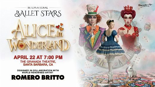 Alice in Wonderland by International Ballet Stars in Santa Barbara, CA!