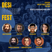 Desi Comedy Fest | Chicago | Sun May 31 7:15pm