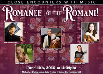 Close Encounters With Music Presents: Romance of the Romani!—Ravel, Bartok, Liszt, Haydn and Brahms