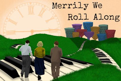 Merrily We Roll Along show poster