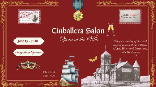 June Cinballera Salon - Songs From Operettas show poster