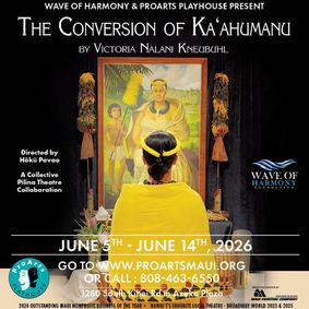 Conversion of Ka'ahumanu show poster