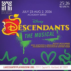 Disney's Descendants The Musical show poster