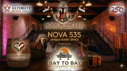 Anchors, Anthems, and Ales at NOVA 535 show poster