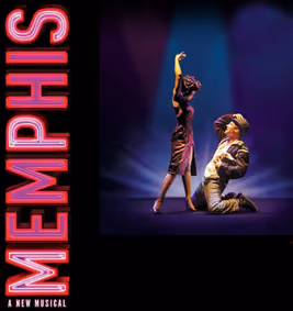 Memphis The Musical  show poster