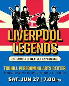 Liverpool Legends 'The Complete Beatles Experience!' show poster