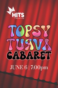 Topsy Turvy Cabaret show poster