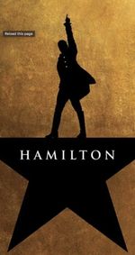 Hamilton show poster