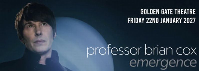 Professor Brian Cox show poster