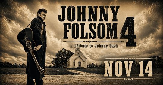 Johnny Folsom 4 show poster
