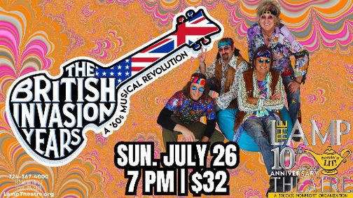 The British Invasion Years show poster