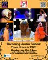 P3's July Cozy Cabaret - Becoming Austin Nation: From Crack to PhD in Los Angeles