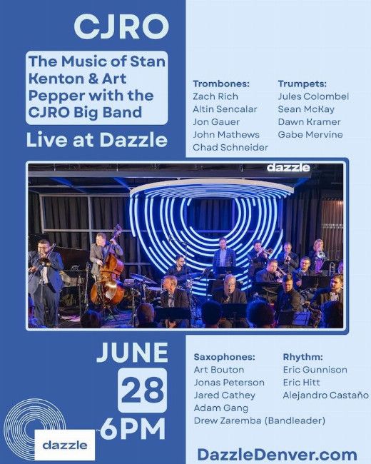 Colorado Jazz Repertory Orchestra Presents The Music of Stan