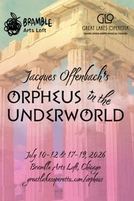 Jacques Offenbach's Orpheus in the Underworld show poster