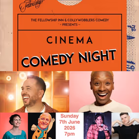 Cinema Comedy at The Fellowship Inn, Bellingham SE London SE6 3BT - ABANDOMAN, Chantel Nash and more show poster