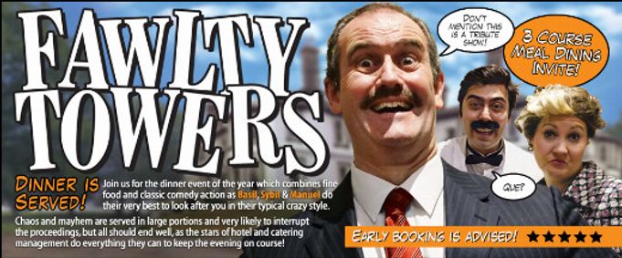 Fawlty Towers Comedy Dinner Show - 24/07/2026 show poster
