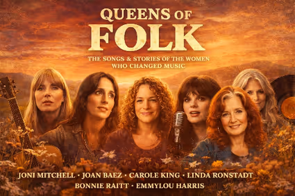 The Queens of Folk show poster