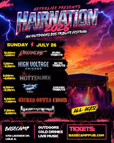 Hairnation 2026- An Outdoor 80s Tribute Festival show poster