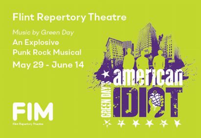 Green Day's American Idiot  show poster