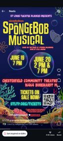 The SpongeBob Musical show poster