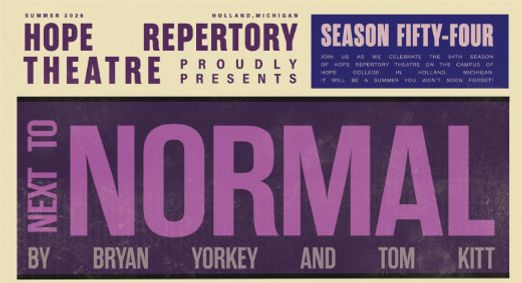 Next to Normal show poster