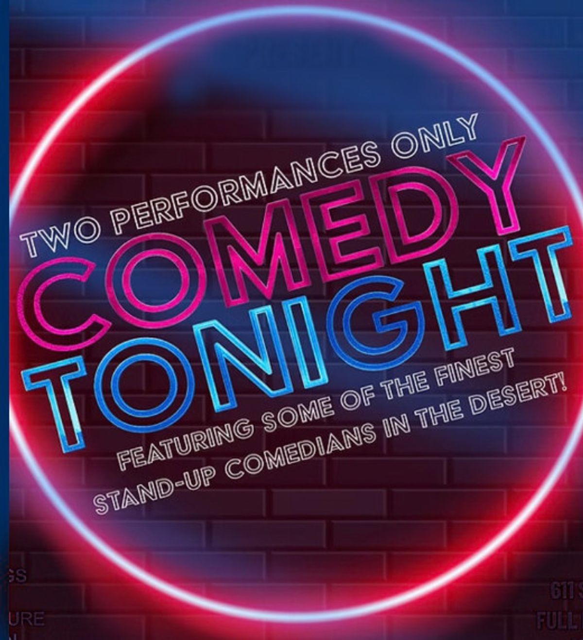 COMEDY TONIGHT!