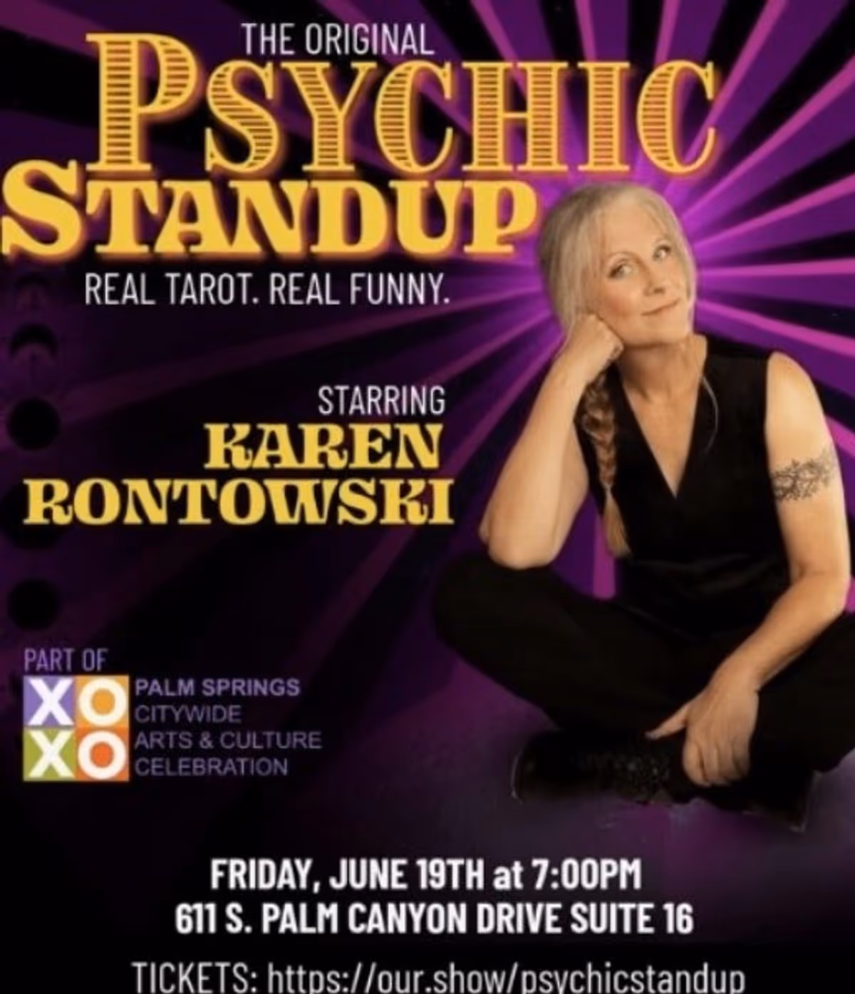 PSYCHIC STANDUP  KAREN RONTOWSKI