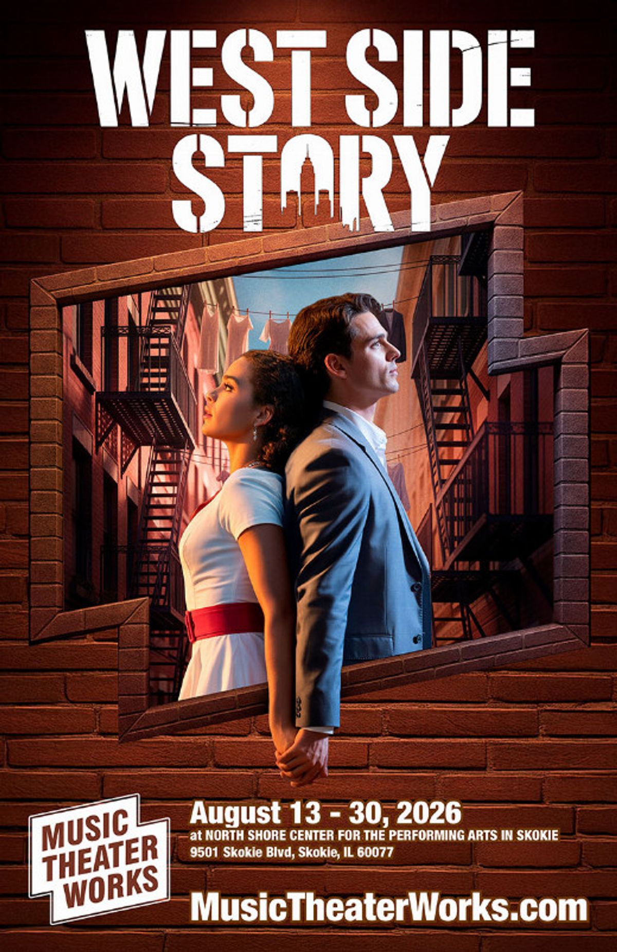 Music Theater Works Presents the Beloved Classic “West Side Story,” August 13 - 30