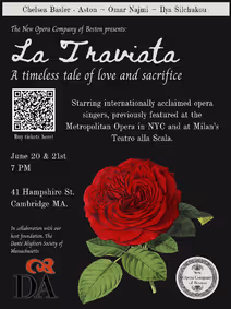 La Traviata show poster