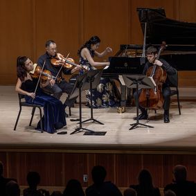 Crossing Borders: Brahms Piano Quartet show poster