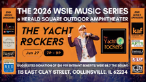 2026 WSIE Music Series w/Yacht Rockers – June 27, 7-9pm in St. Louis