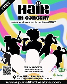 Hair in Concert show poster