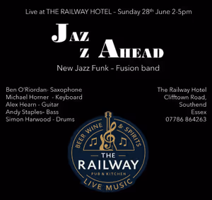 Live Jazz at the Railway Hotel show poster