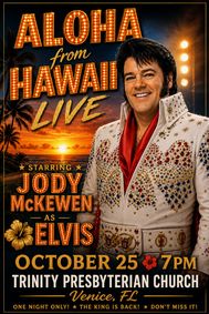 Aloha from Hawaii Live show poster