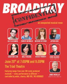 Broadway Confidential show poster