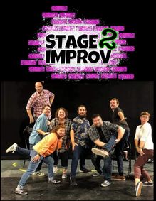 Stage 2 Improv show poster