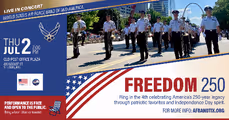 USAF Band of Mid-America “Freedom 250” Concert in St. Louis