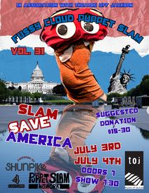 Fussy Cloud Puppet Slam Volume 31: Slam Save America