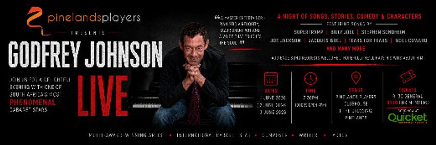 Godfrey Johnson Live show poster