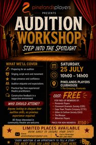 Audition Workshop show poster