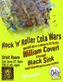 SFTBH: Black Sink, William Covert, Rock 'n' Roller Cola Wars - June 27 at Orbit Room in South Bend