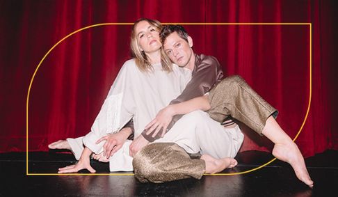 Kate Wallich & Perfume Genius: “The Lesson” show poster