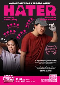Hater show poster