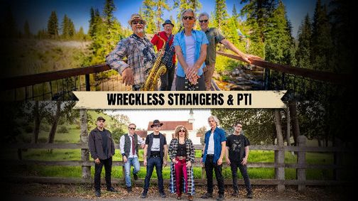 Wreckless Strangers and PTI show poster