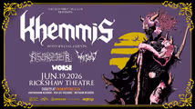 Khemmis, Necrofier, Wretched And Worse | June 19 at Rickshaw Theatre in Vancouver
